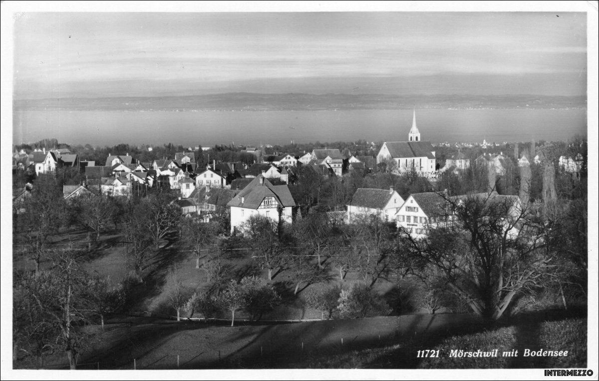Cartes postales: Mörschwil SG // Dorf Bodensee ca. 1960 // Sommer – D'occasion à Basel par intermezzo12