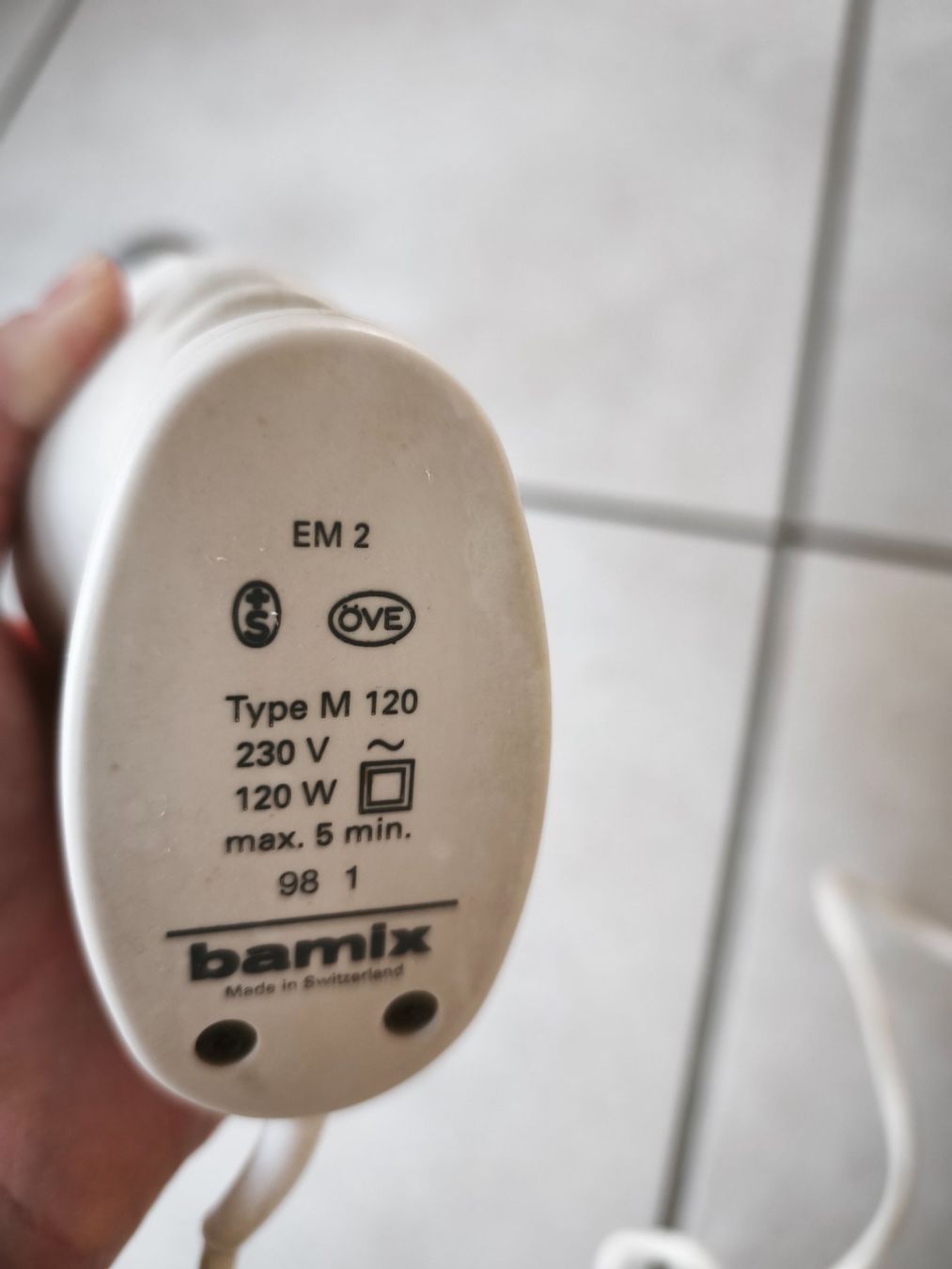 Bamix Küchengeräte: Bamix Stabmixer M 120 mit Aufsätzen – Gebraucht aus Zeglingen von Vanillacoke 4