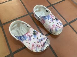 Bunte Crocs Grösse 36/37 gebraucht