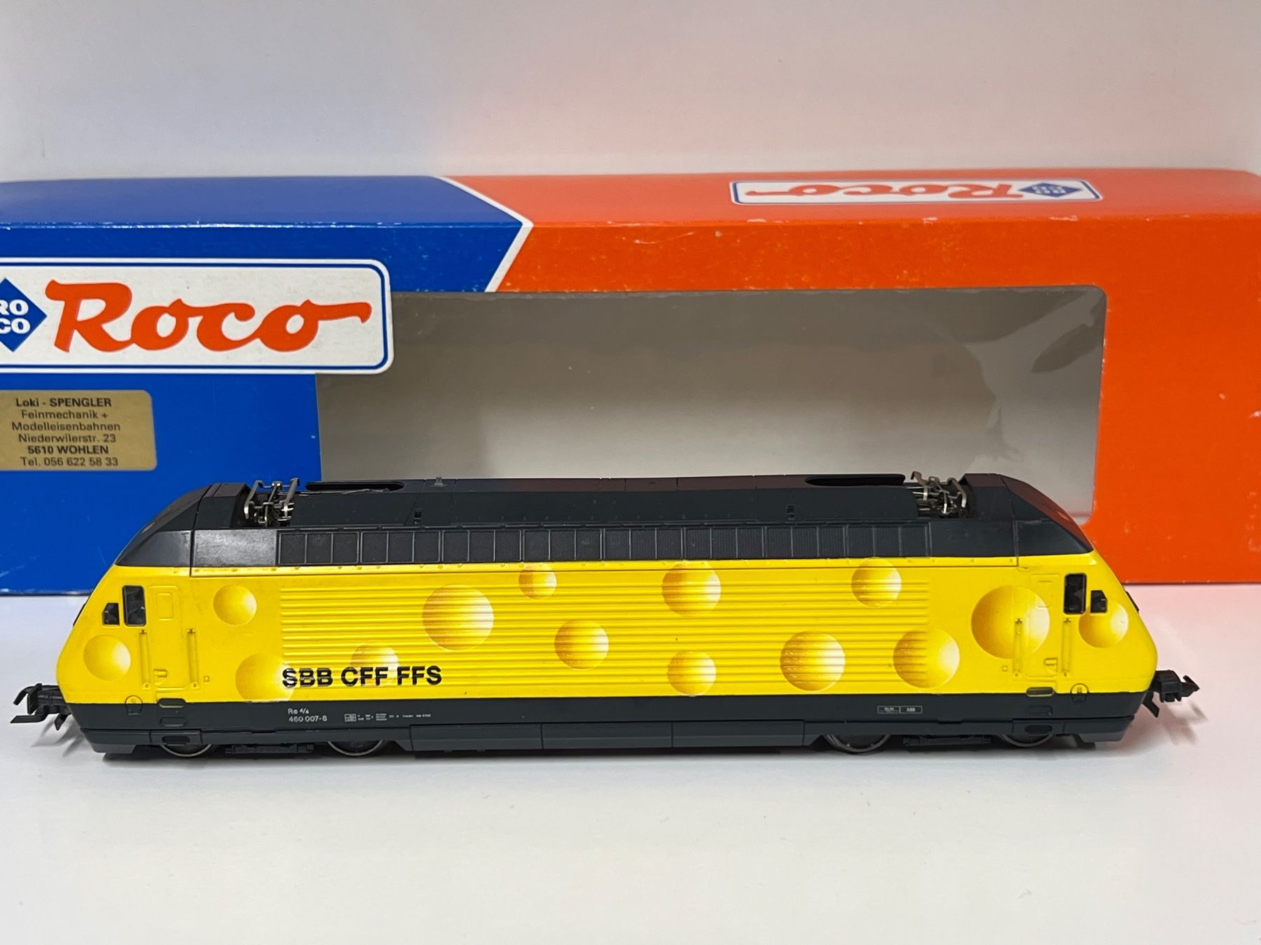 Roco Modellini di ferrovie: Staiber Chäs Lok Re 460 H0 AC Digital – Usato da Neuenhof venduto da ludovicco 3