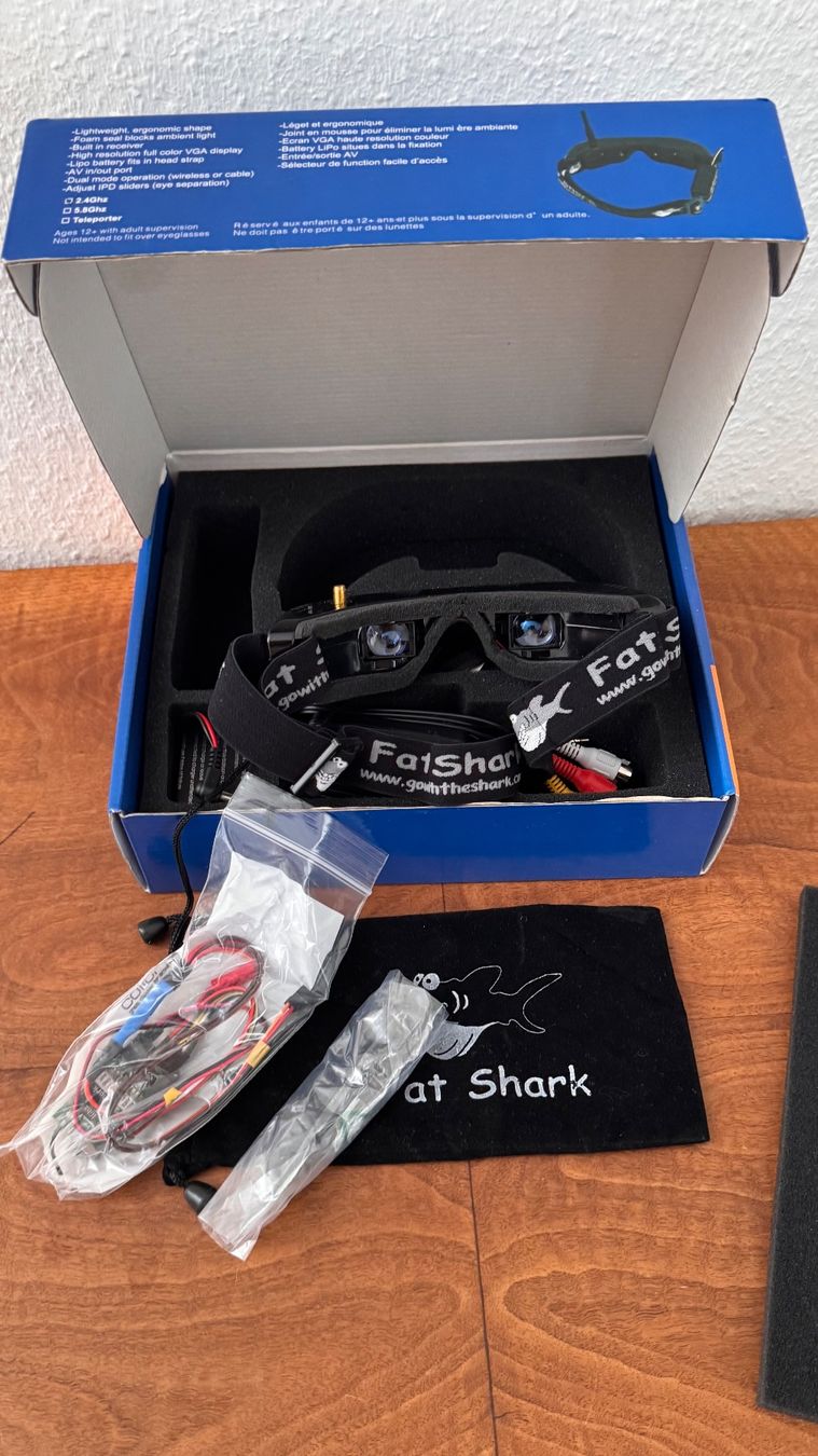 Modellismo RC: Fat Shark RCV922 Aviator Edition RC Vision System – Nuovo (secondo la descrizione) da Luzern venduto da serchon 2