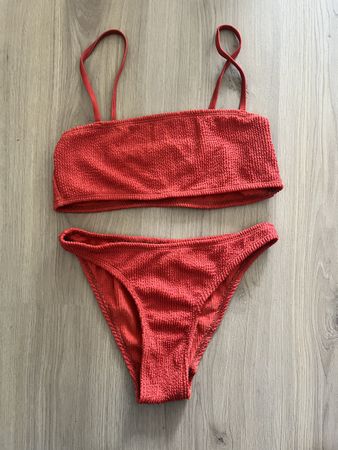 Bikini leuchtend rot/orange