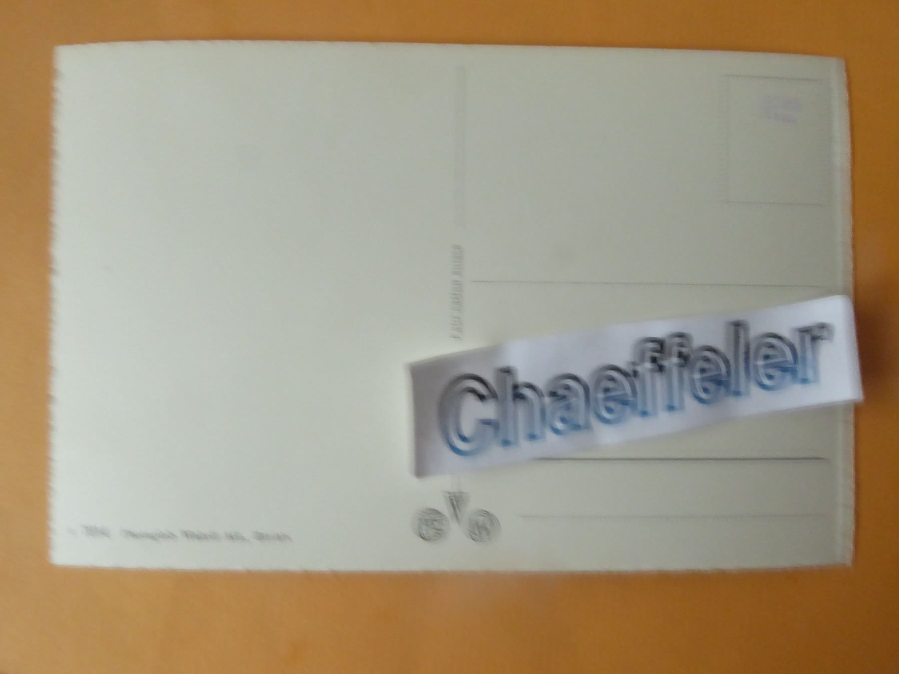 Cartoline postali: Dornach,  Goetheanum – Nuovo (secondo la descrizione) da Zürich venduto da Chaeffeler 1