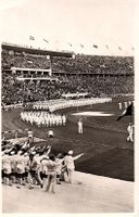 Ansichtskarte Olympische Spiele 1936 Eröffnungsfeier