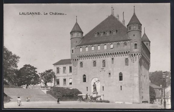 Ansichtskarten: AK Lausanne, Le Château – Gebraucht aus Berlin von bartko-reher