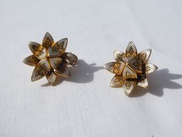Vintage Ohrclips, Modeschmuck