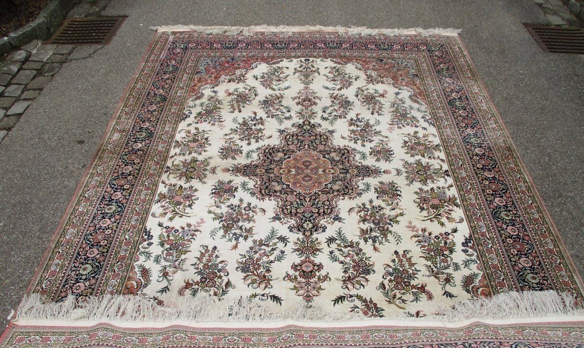 Teppiche: Ghom Seidenteppich 305 cm x 203 cm – Gebraucht aus Mols von armanwalensee 3