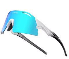 Fahrrad Sport Brille UV 400 weiss