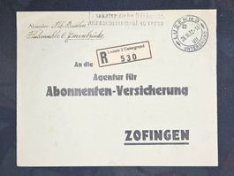CL23 Enveloppe + Timbre Suisse 1932
