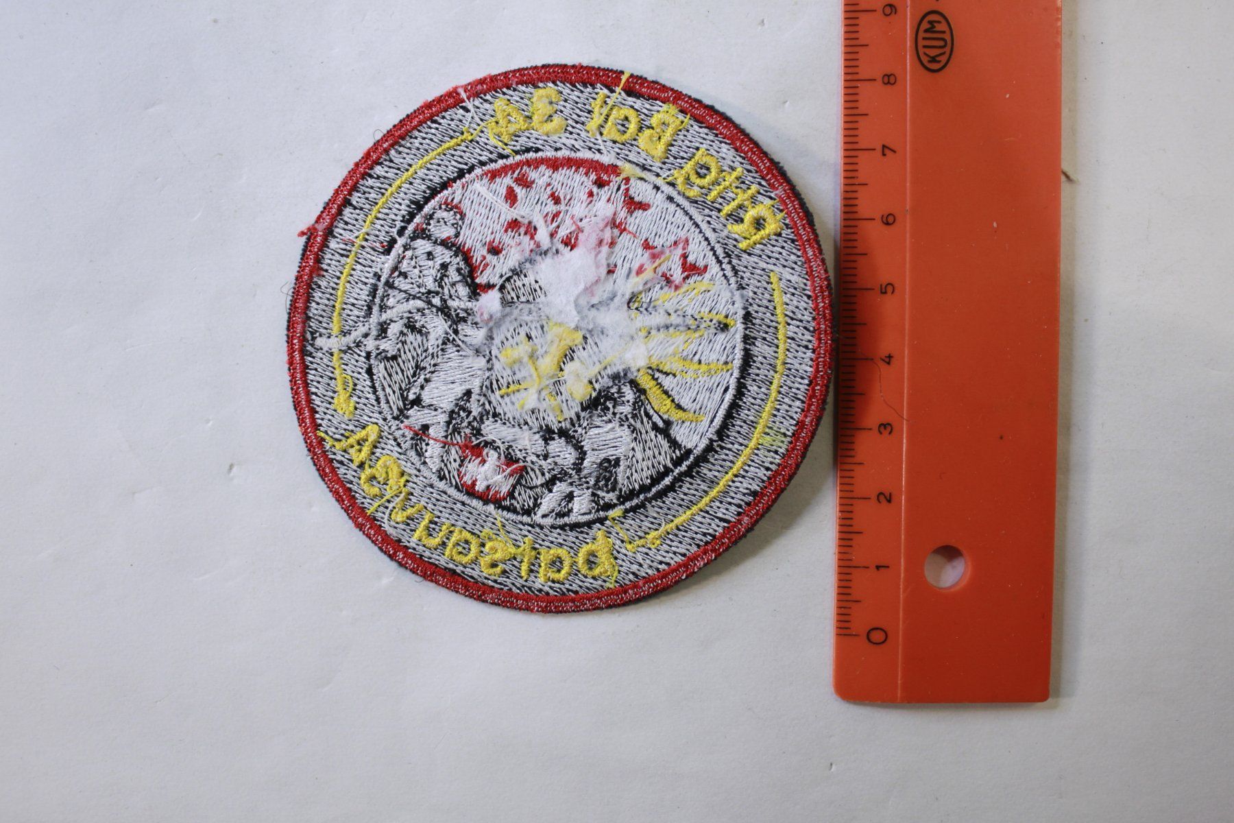 Schweizer Armee Placchette & Badge: rttg bat 34 – Usato da La plaine venduto da 762 1