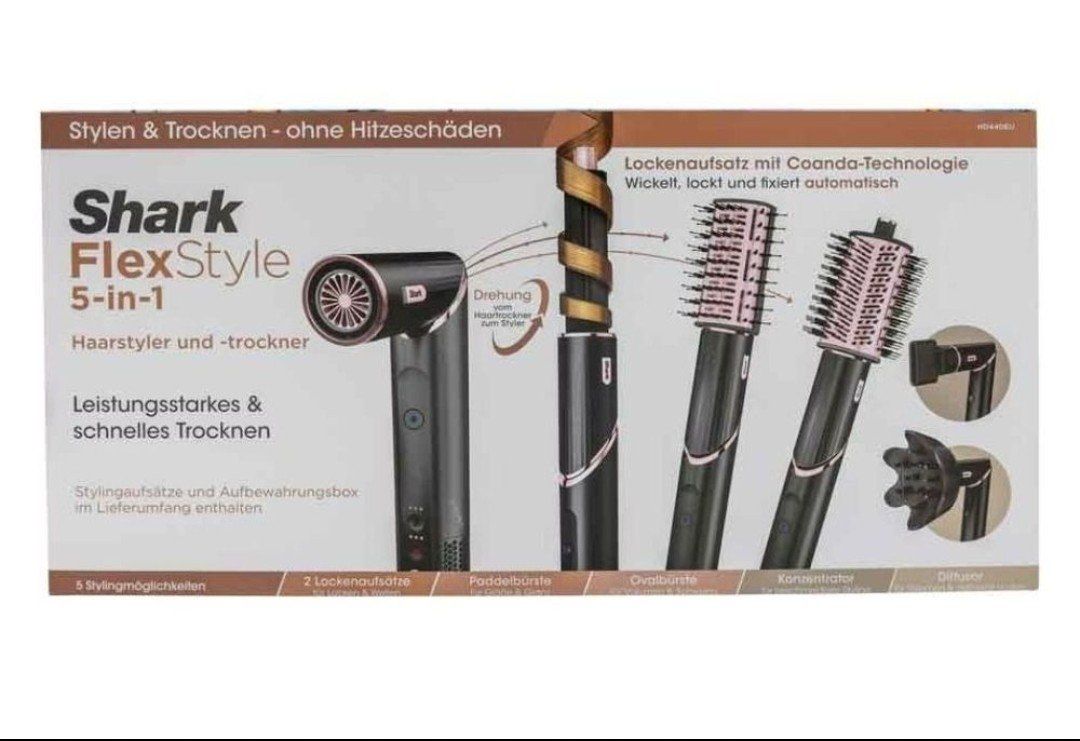 Asciugacapelli: Shark Flex 5-in-1 Styler Haartrockner – Nuovo (secondo la descrizione) da Biel/Bienne venduto da Noisynoina 3