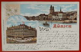 Gruss aus Zürich 1899