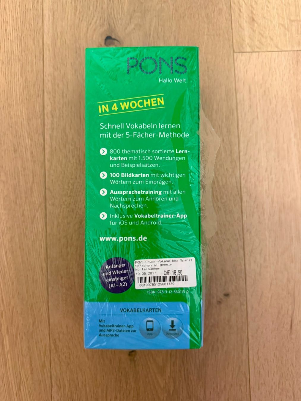 Libri: PONS Power-Vokabelbox Spanisch 4 Wochen neu – Nuovo e nell'imballaggio originale da Fällanden venduto da ala_k7vk 2