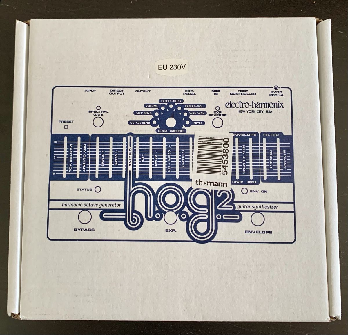Electro-Harmonix Musikinstrumente: Electro Harmonix HOG2 – Neu (gemäss Beschreibung) aus Zürich von Fieber 3
