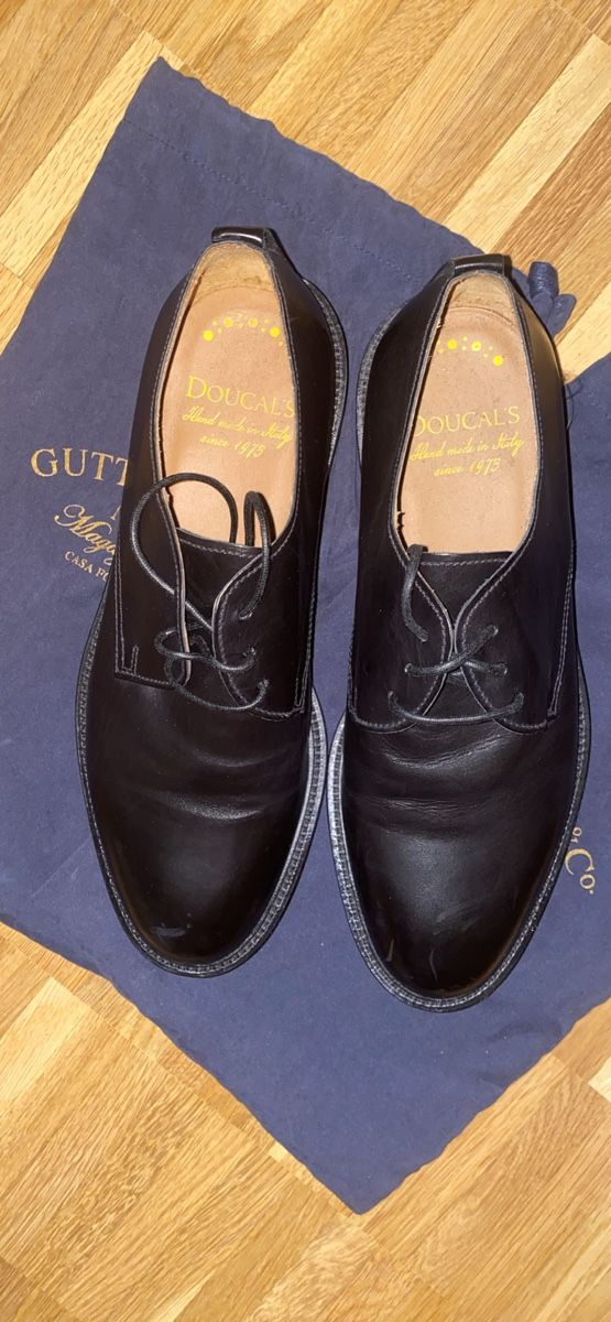 Scarpe da uomo: Gutteridge & Co. Napoli Herren Schuhe, Grösse 44, Schwarz – Nuovo e nell'imballaggio originale da Zürich venduto da Nika_ZH 3