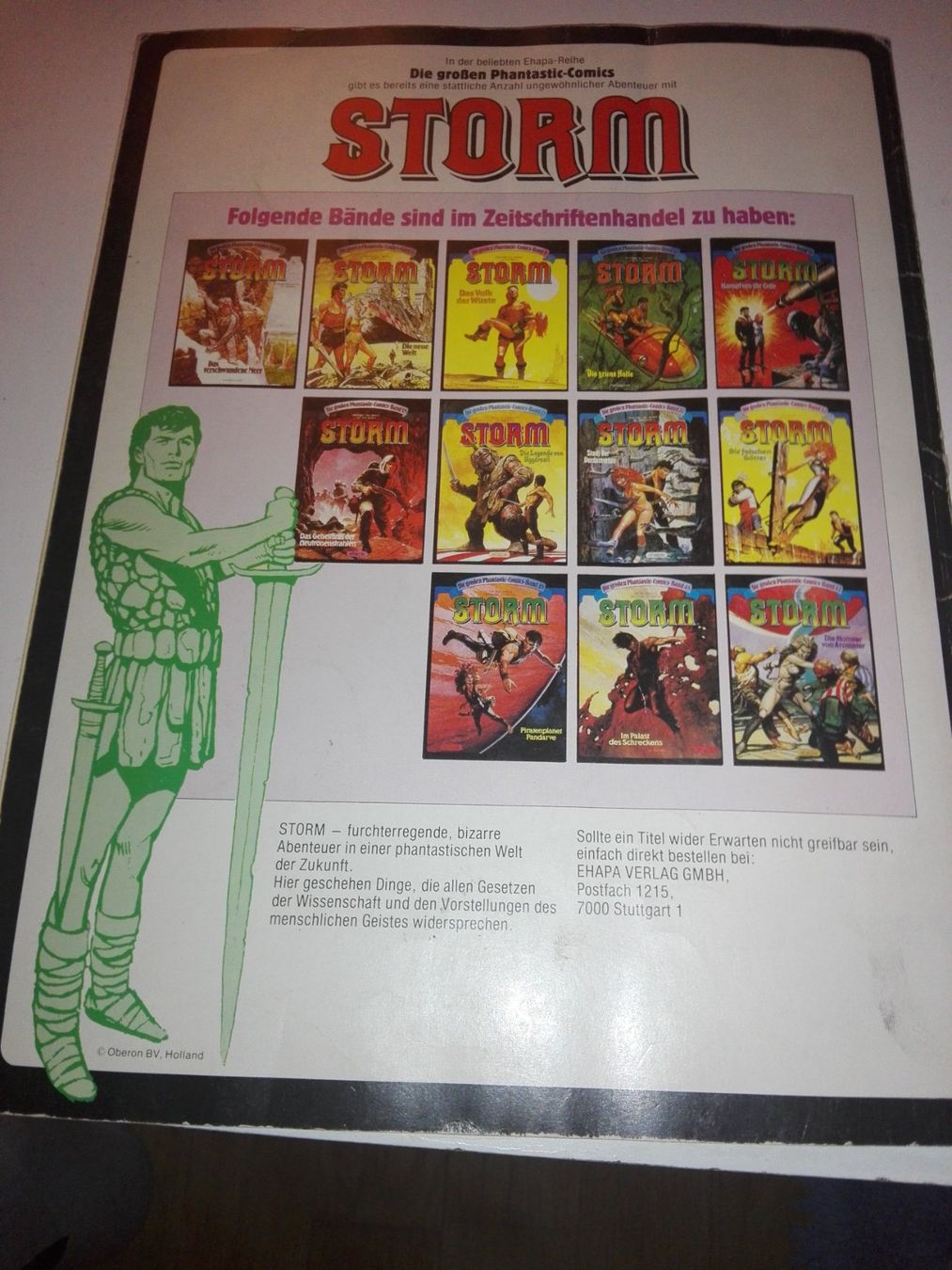 Fumetti: Storm Comic - Auf ewiger Reise (Band 52) Chapa – Usato da St.Gallen venduto da elk2022 4