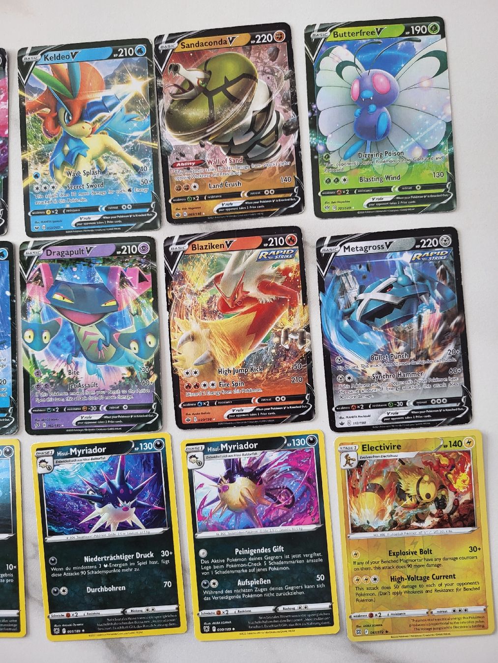 Pokémon Carte collezionabili: 18 Pokemon Karten V Set – Usato da Ibach venduto da Yotacelica 2