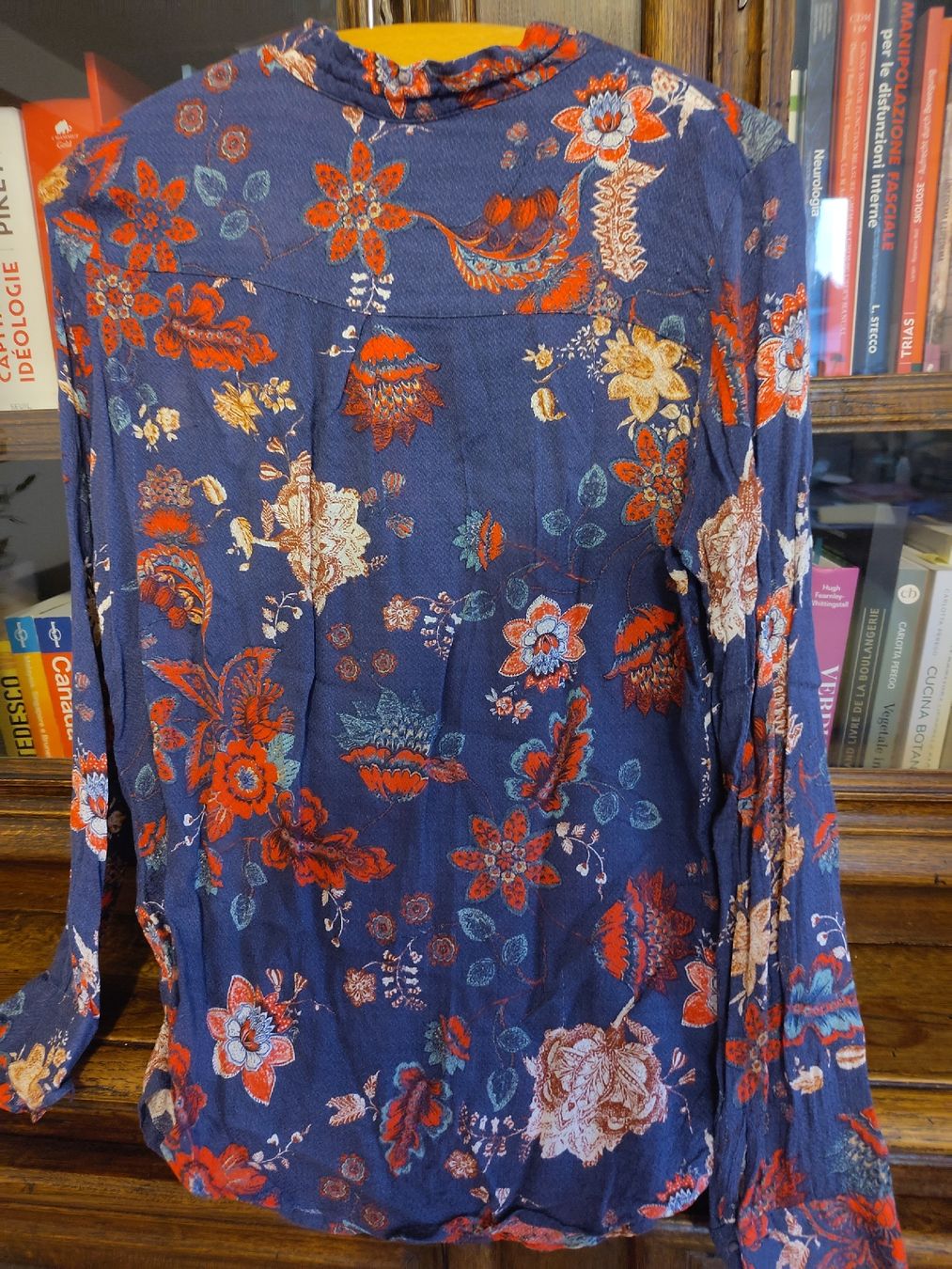 Camicette: Camicia Promod floreale blu e rossa S, 36 – Usato da Zürich venduto da Saf12 2
