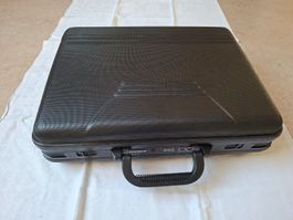 Schwarzer Aktenkoffer "Enterprise" Zahlenschloss +Schüssel
