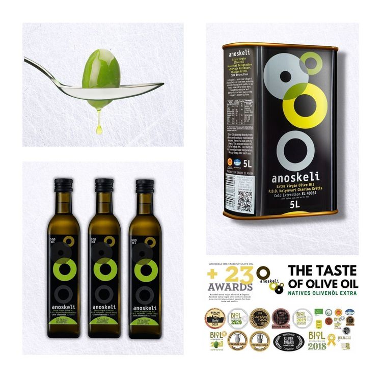 Anoskeli Premium Natives Olivenöl Extra 5L 