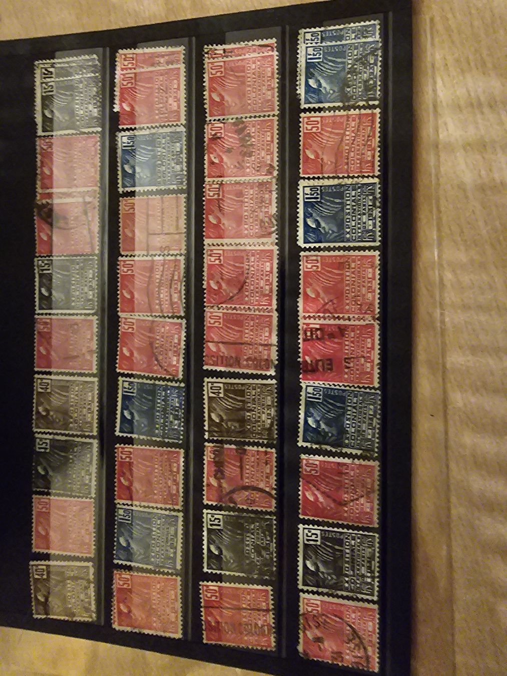 Tutti i francobolli: timbres français 1930 – Usato da Yverdon-les-Bains venduto da mancheacoulles
