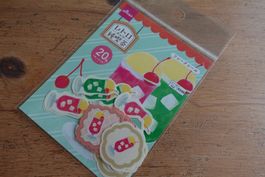Süsse Flake Sticker - Retro Sweets Melon Soda