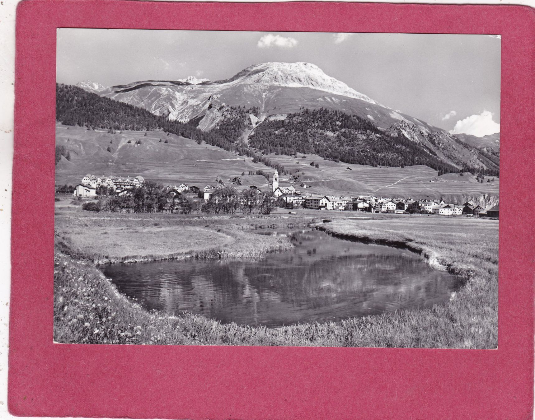 Ansichtskarten: Celerina mit Piz Padella 1963 – Gebraucht aus Herisau von Lisegrat2008