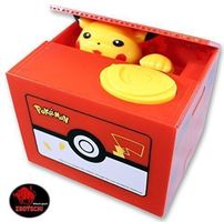 Pokémon Pikachu Münzen Spardose Fan Sparkässeli Sparschwein