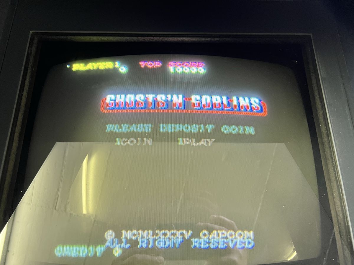 Slot Machine: Ghosts'n Goblins Arcade Platine PCB  – Usato da Nänikon venduto da Flipperbar