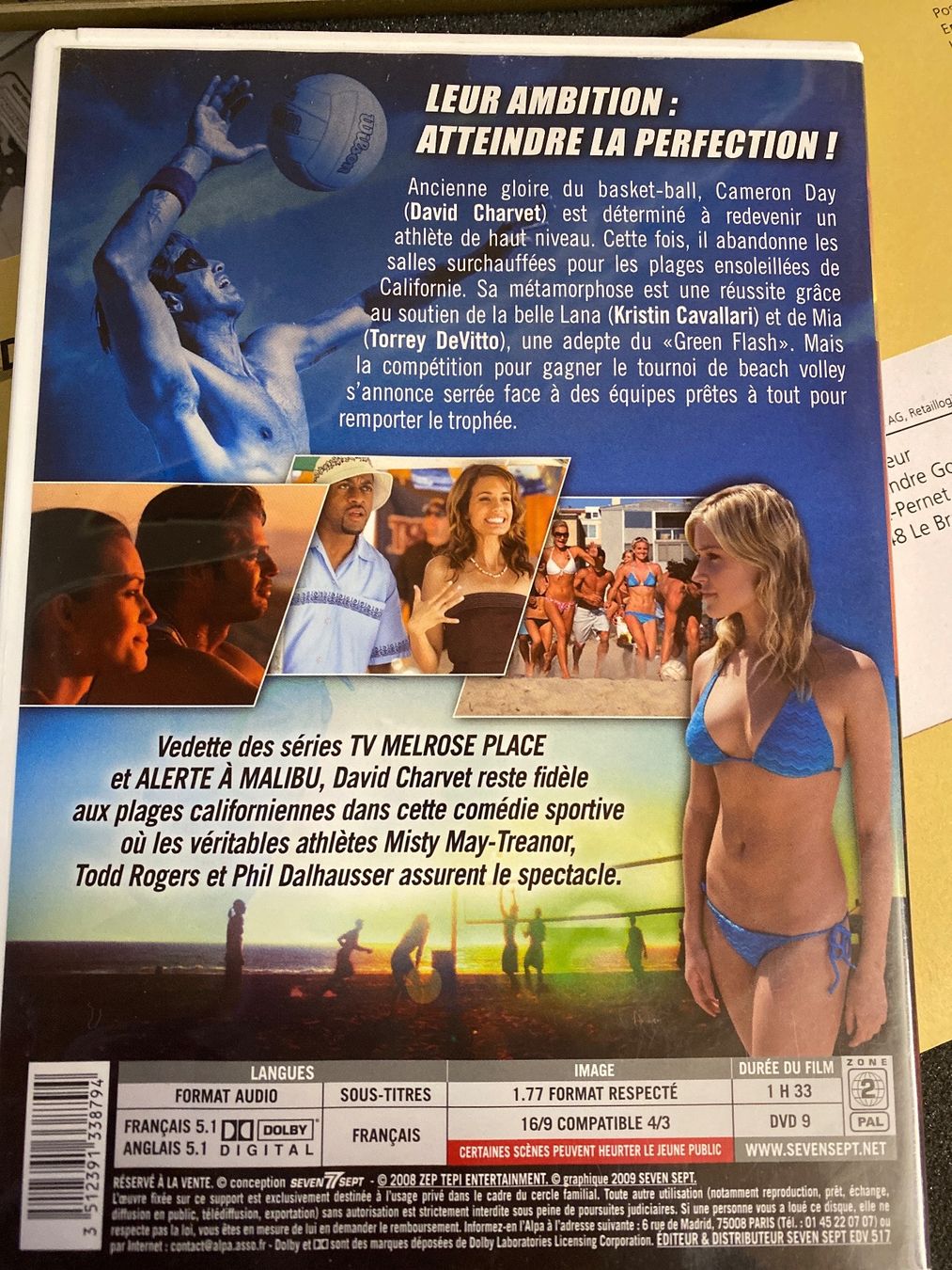 Tutti i DVDs: GREEN FLASH  - DAVID CHARVET - DVD – Usato da Le Brassus venduto da cinema13 1
