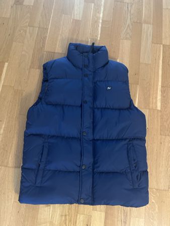 Herren Weste/Gilet  Blend blau Grösse M 