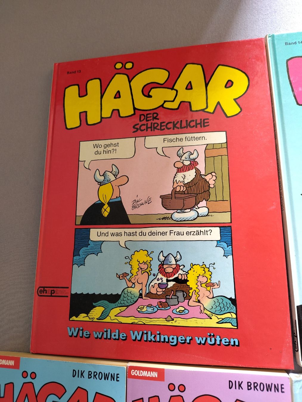Fumetti: 6x Hägar Comics, 3 mit Hardcover – Usato da Büsserach venduto da Bey23 2