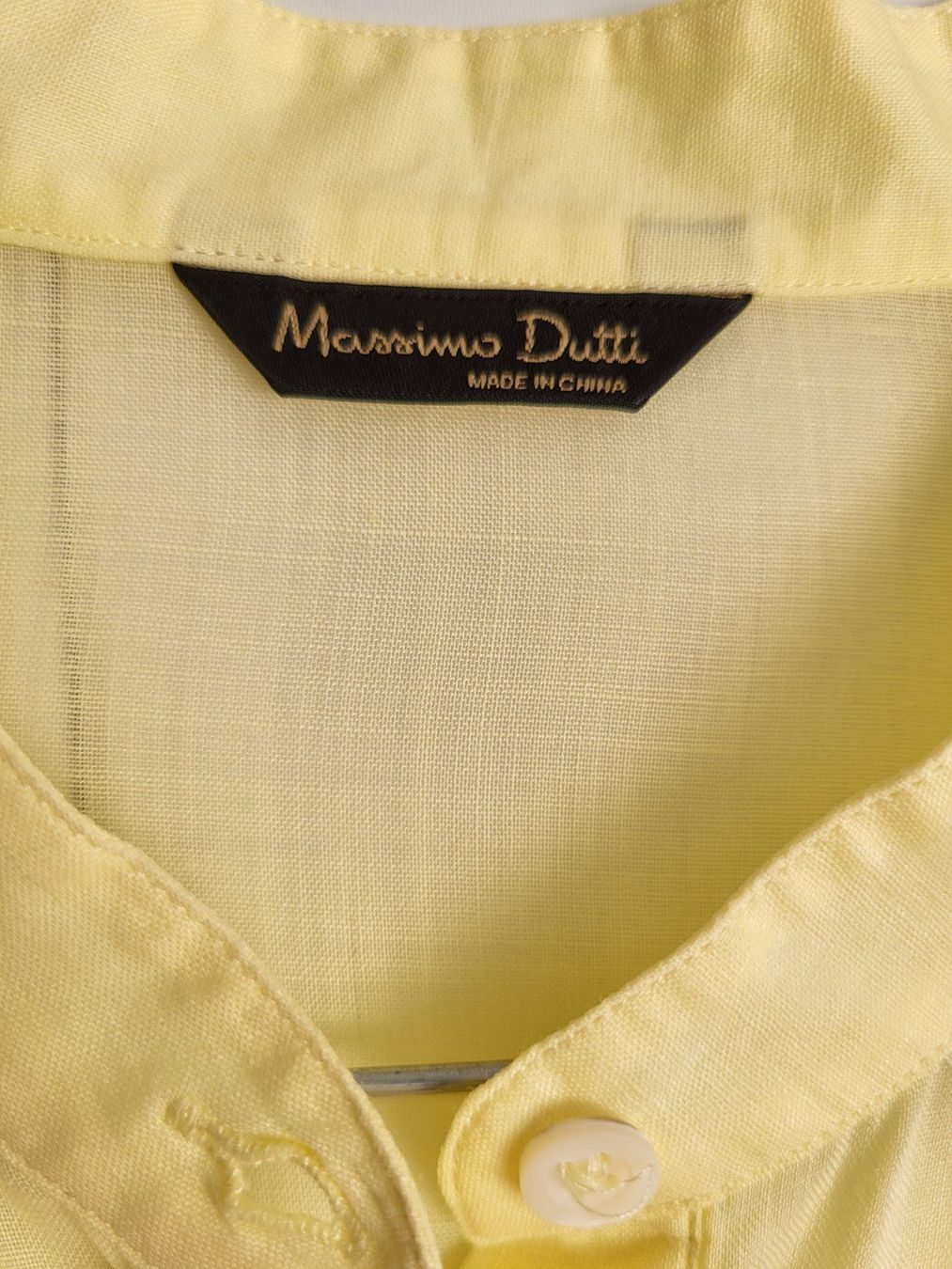 Massimo Dutti Blusen: Massimo Dutti Bluse Damen, Gr.38 - Gelb – Gebraucht aus Baar von clar6 1