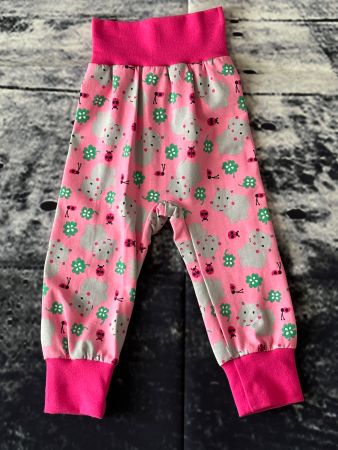 Nilpferd Pumphose Mitwachshose Gr. 74/80 Neu