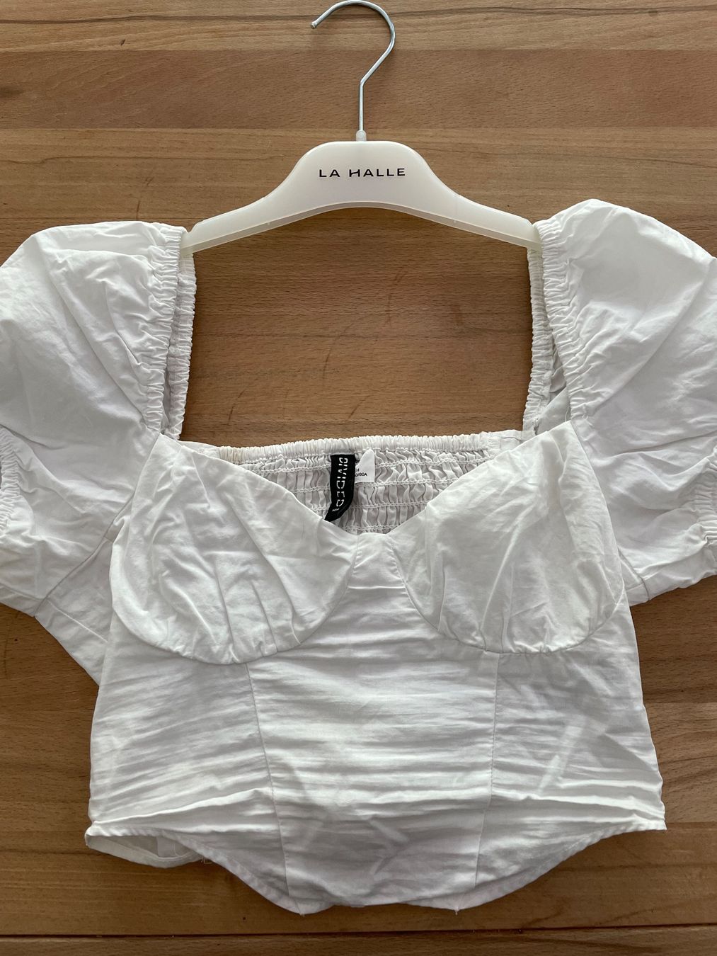 H&M Top: Haut blanc – Usato da Sion venduto da Mazarine_ 1