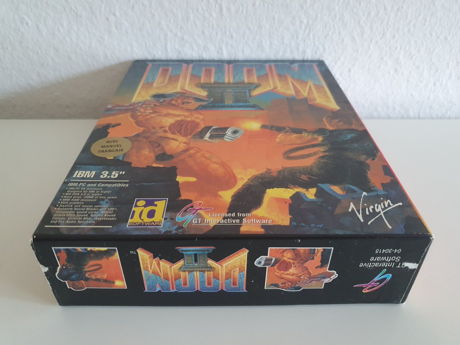 Jeux: PC Game Doom II / Doom 2 (1994) Big Box Français – D'occasion à Greifensee par perfectioN88 2