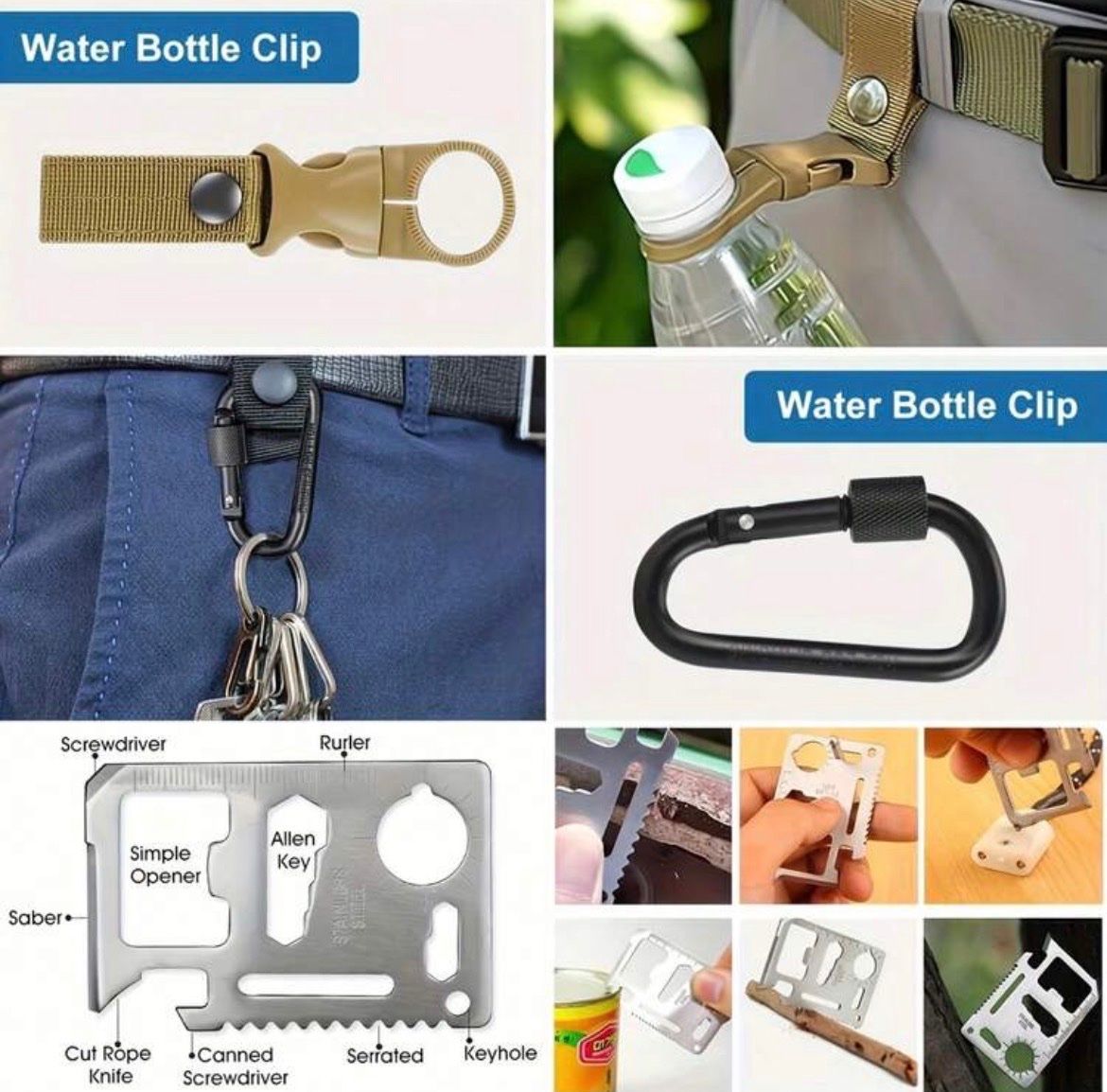Alle Werkzeuge: Survival Kit / Notfall Ausrüstung Camping Outdoor – Neu und originalverpackt aus Emmenbrücke von ShopDirect 4