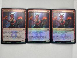 MTG: 3x Mayhem Patrol (Foil) - Streets of New Capenna