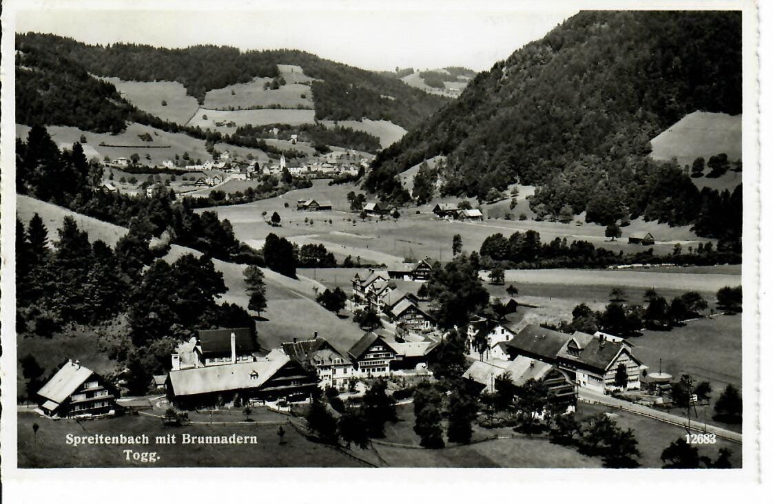 Ansichtskarten: Spreitenbach mit Brunnadern – Gebraucht aus Hochdorf von Ziegel-16
