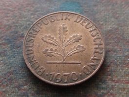 DEUTSCHLAND 1 Pfennig 1970