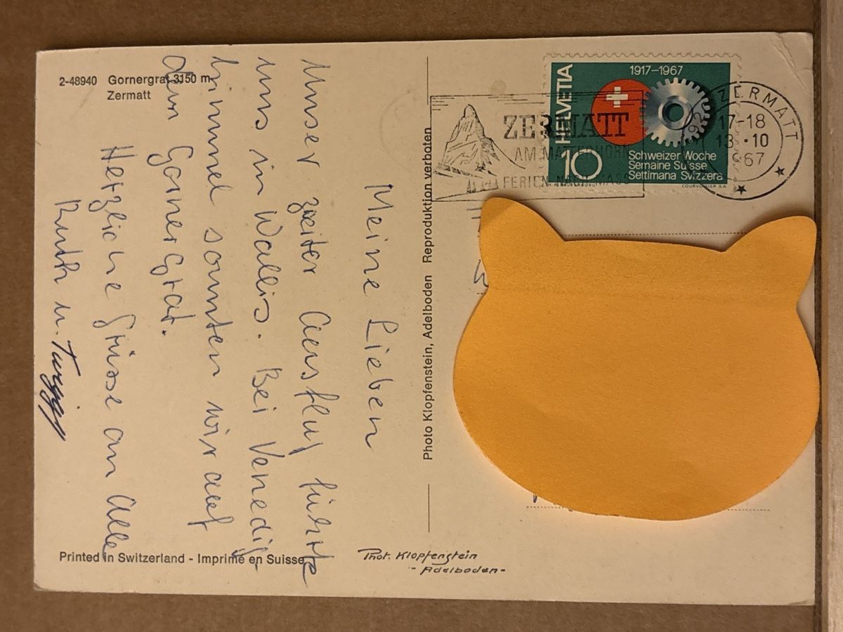 Cartes postales: AK von Gornergrat – D'occasion à Rümlang par Kartenpost1 1
