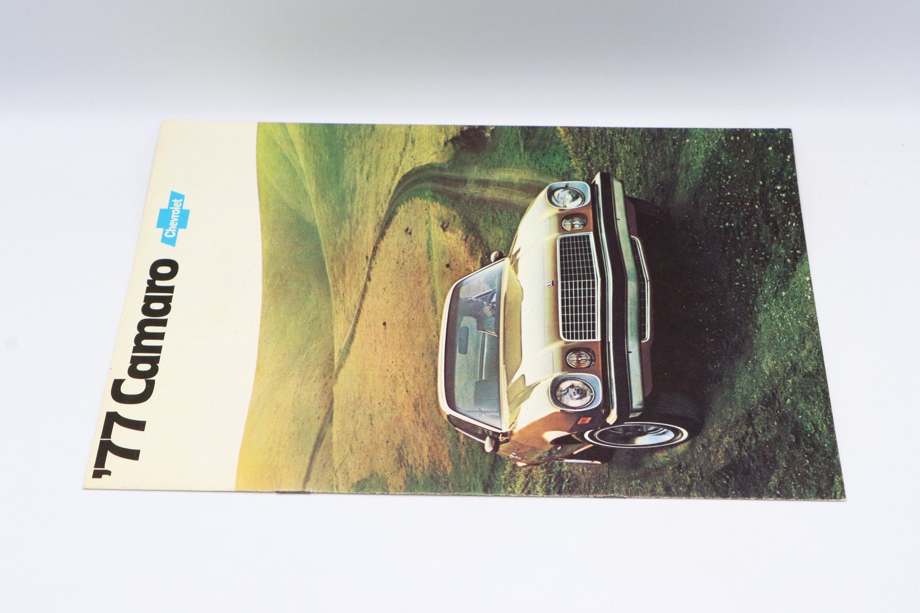 Chevrolet Dokumente: Chevrolet Camaro 1977 Prospekt – Gebraucht aus Bühl b.Aarberg von Collectorpassions 5