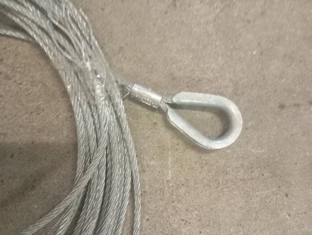 Ferramenta: Stahlseil 5 mm Durchmesser 13 Meter lang – Usato da Basel venduto da Petergunn 1
