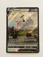 Pokemon Karte Arceus V SWSH204 Black Star Promo