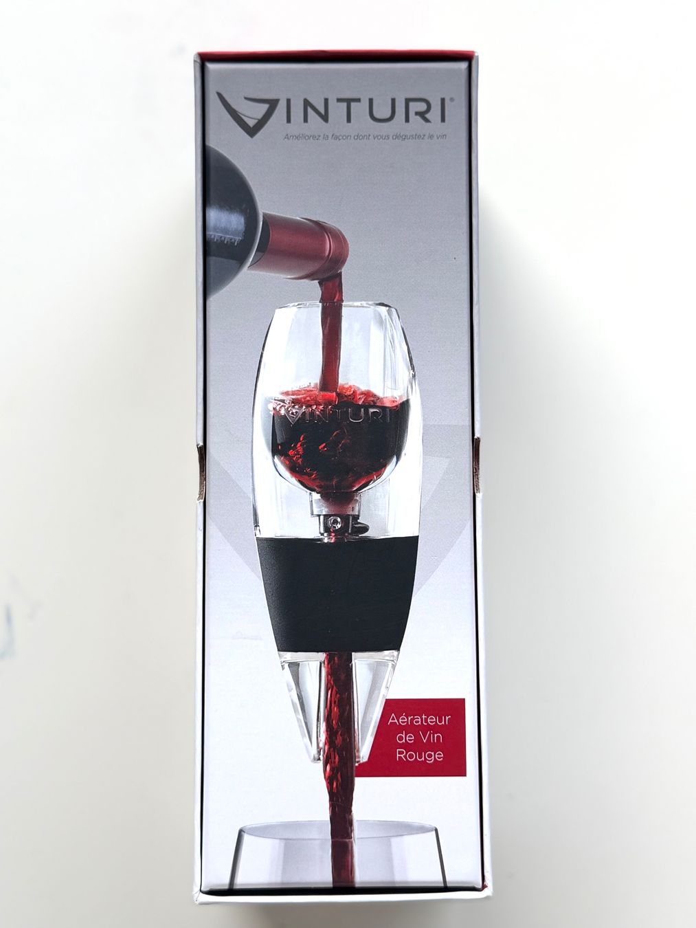 Vino: Vinturi red wine aerator - Perfect taste! – Nuovo e nell'imballaggio originale da Oberwil b. Zug venduto da Morganvob