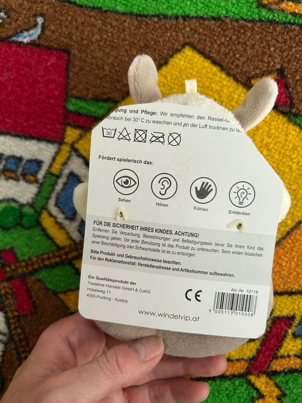 Giocattoli: Rassel Schaf mit Streifen NEU – Nuovo e nell'imballaggio originale da Zug venduto da Crunch2026 1