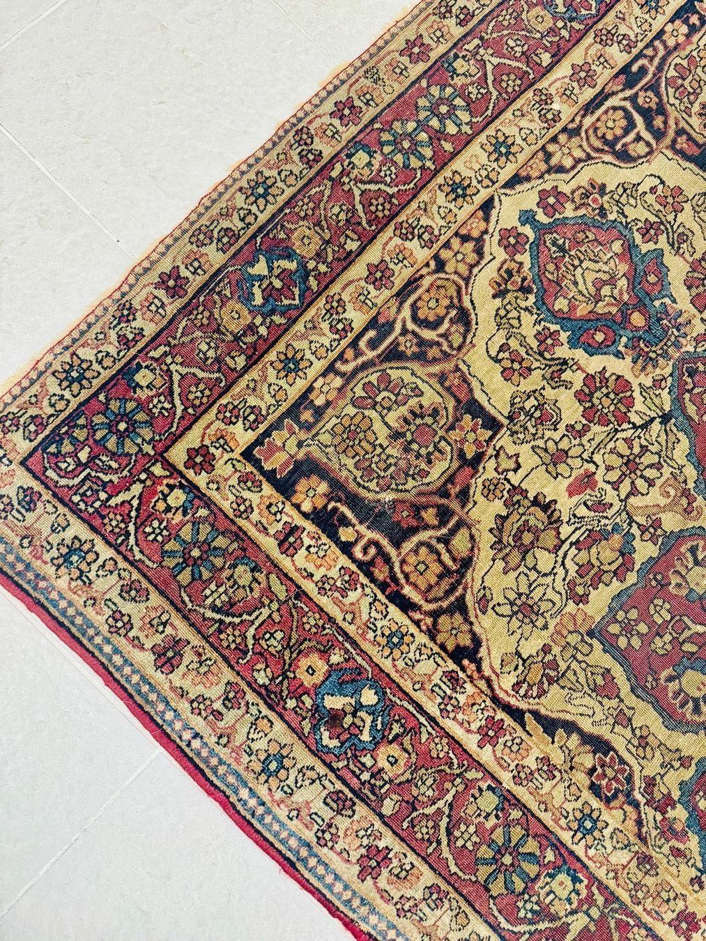 Tappeti: Antiker Persisch Teppich, Kashan 123X180 – Usato da Mols venduto da armanwalensee 5