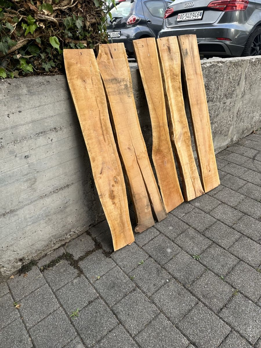 Articoli in legno: KirschBretter 5 Stk. – Nuovo (secondo la descrizione) da möhlin venduto da platzsimo 2
