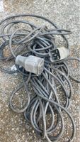 Câble prolongateur industriel 230V, 5m, bon état