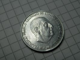 Spanien 50 Centimos, 1966